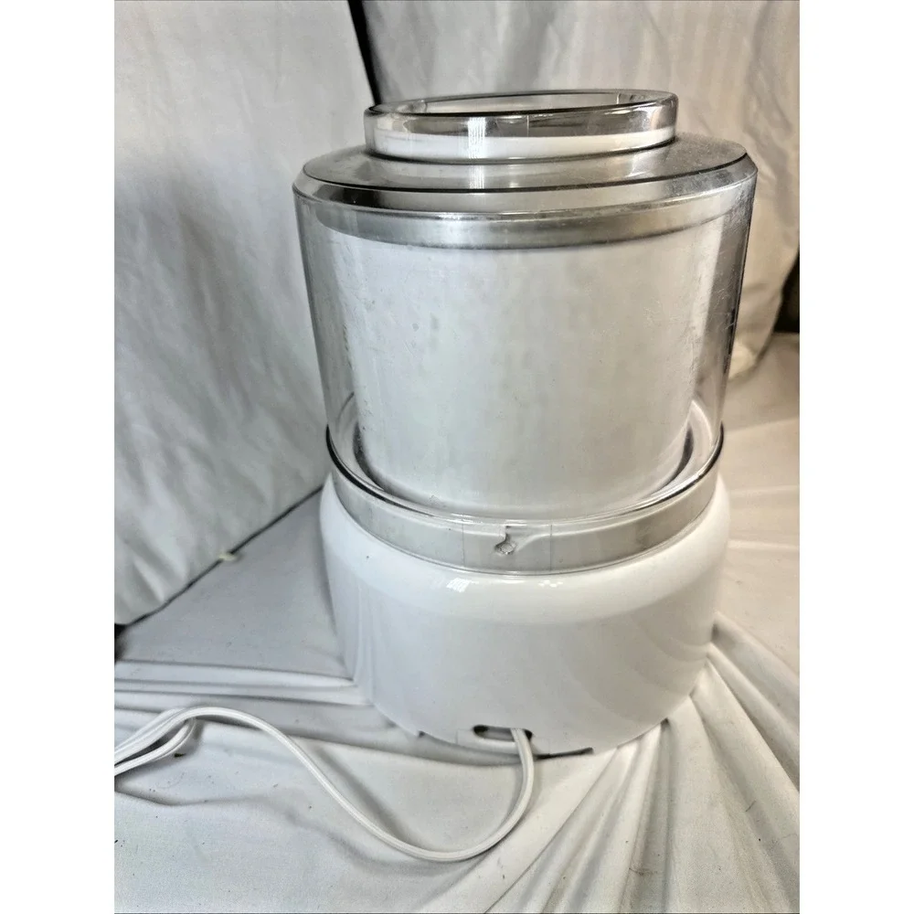 Cuisinart ICE-21 Frozen Yogurt-Ice Cream and Sorbet Maker - White